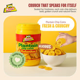 Mayte Plantain Chips Salt in Jars 20 oz (567g)
